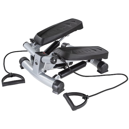 Wakeman Stair Stepper - Portable Climber Exercise Machine with LCD Monitor and Resistance Bands by 80-5199